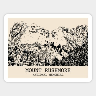 Mount Rushmore National Memorial Magnet